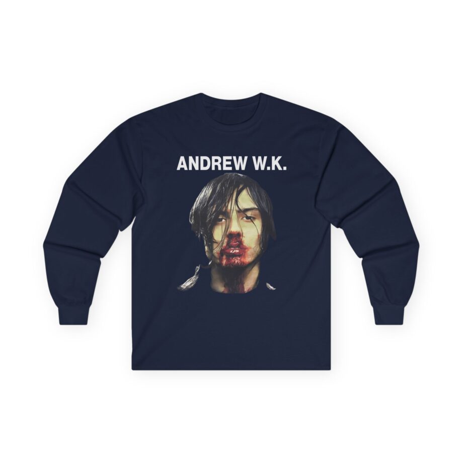 Andrew Wk Unisex Ultra Cotton Long Sleeve Tee