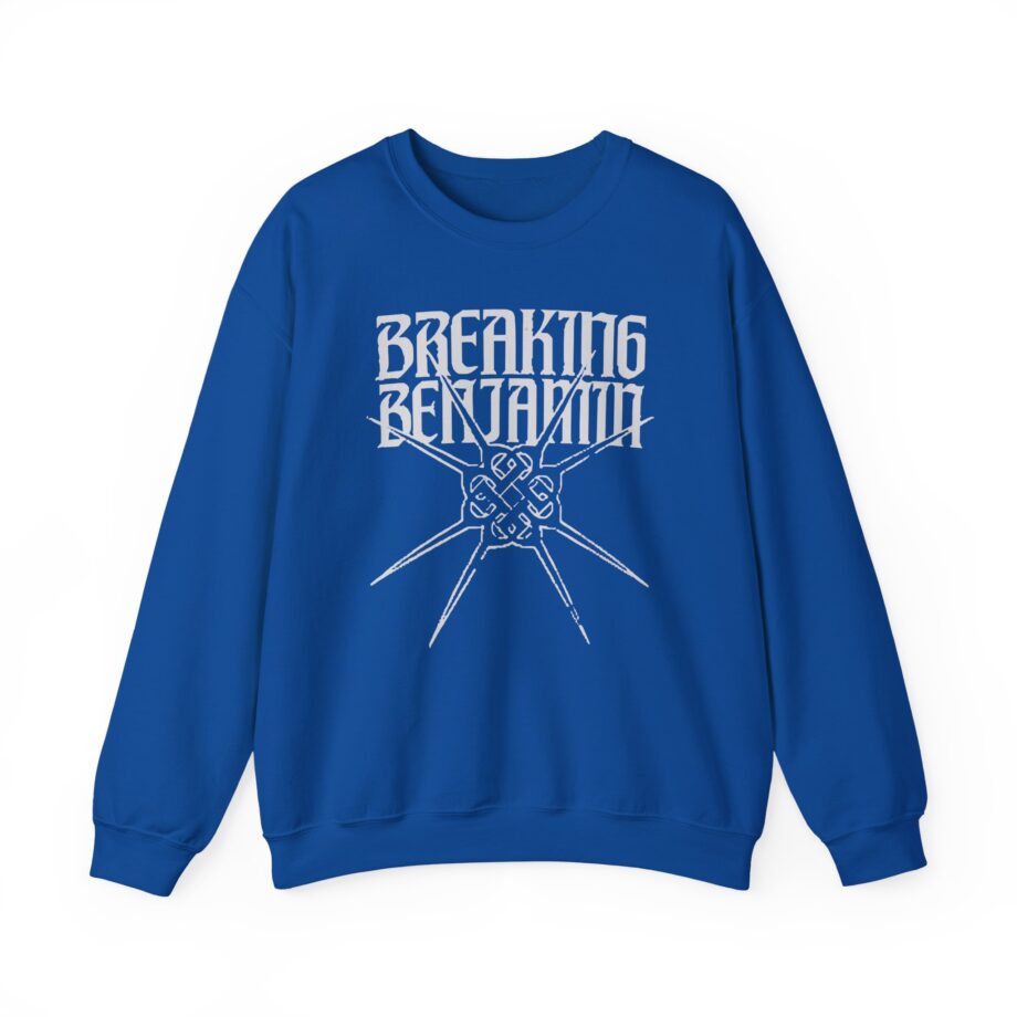 Breaking Benjamin Spike Logo Unisex Heavy Blend Crewneck Sweatshirt