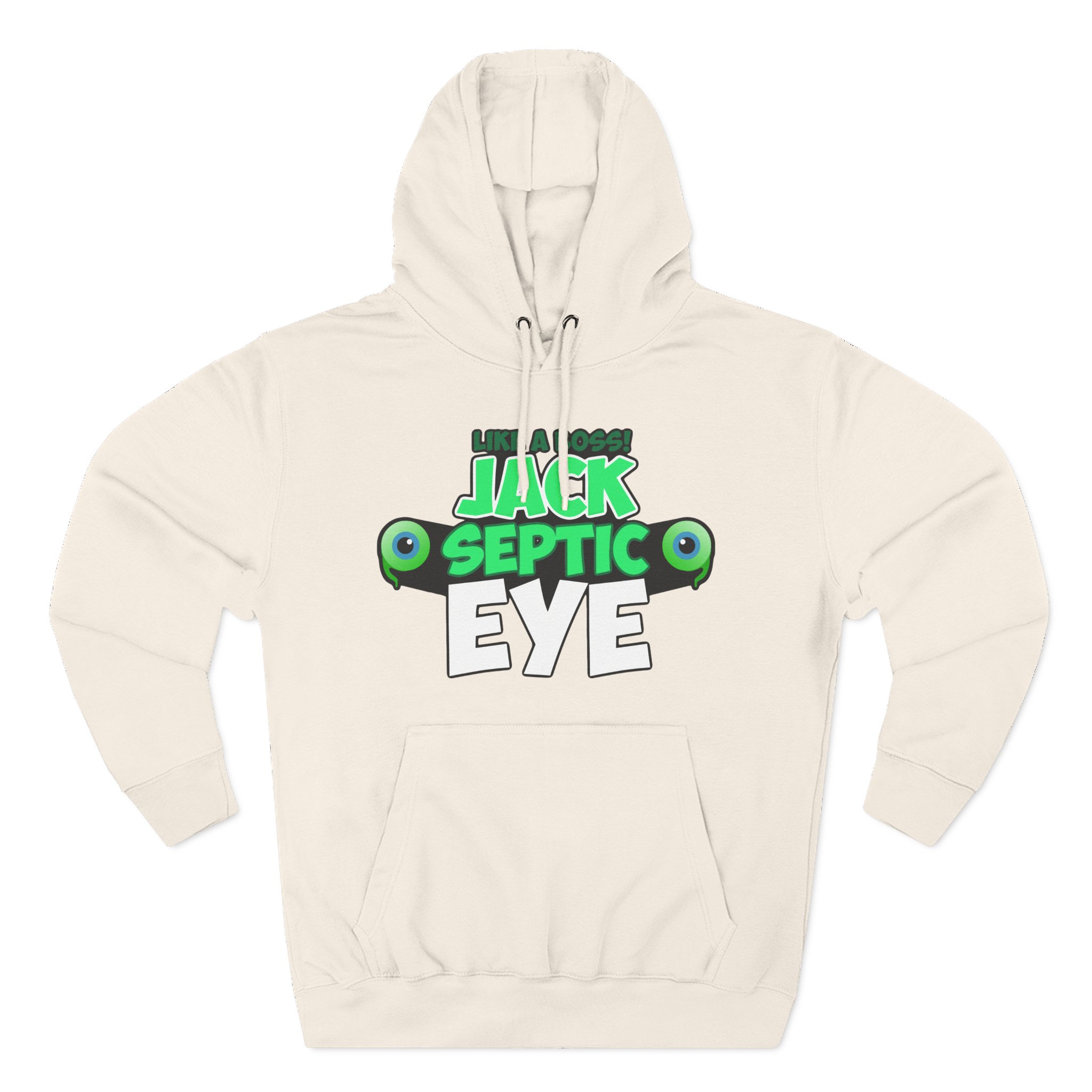 Like a Boss Jacksepticeye Three-Panel Fleece Hoodie