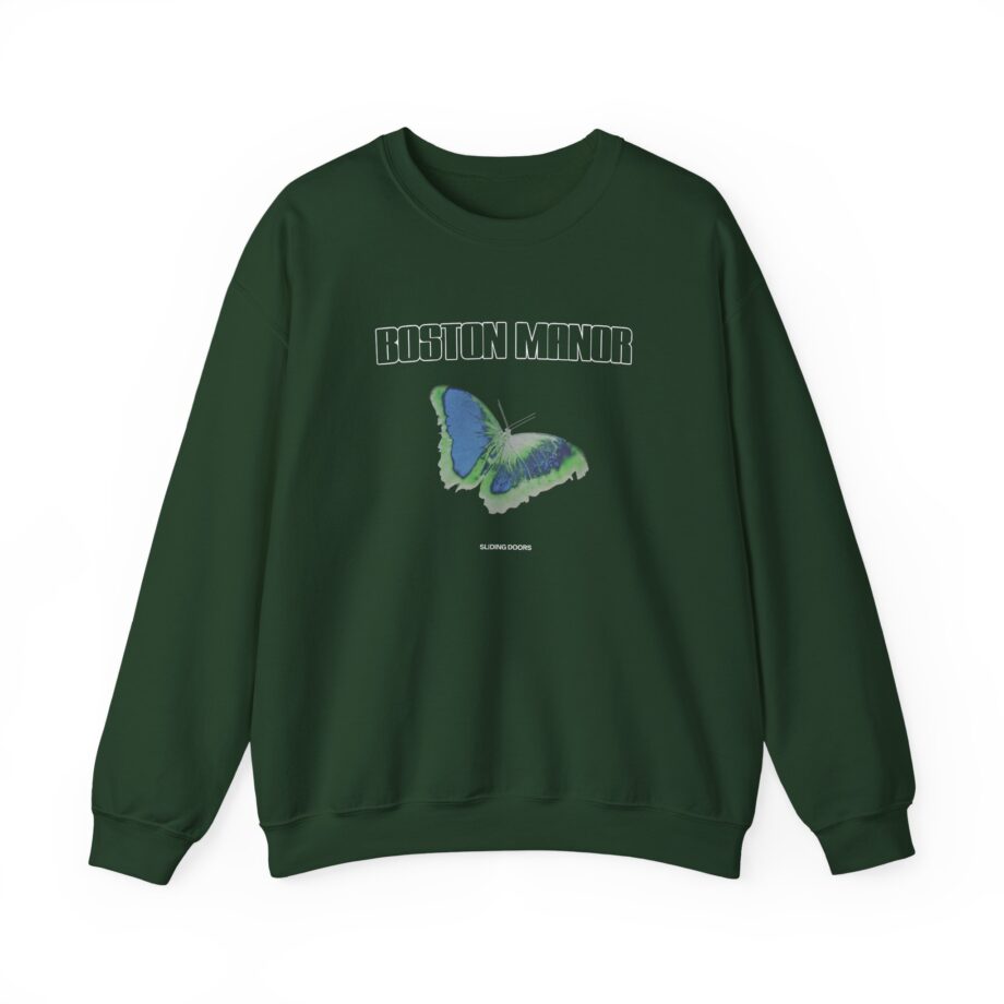 Boston Manor Sliding Doors Unisex Heavy Blend™ Crewneck Sweatshirt