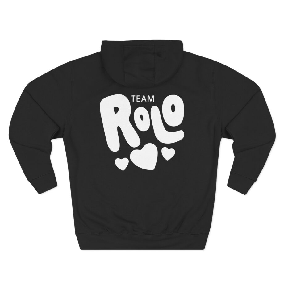 Harlow and Popcorn Stars Three-Panel Fleece Hoodie