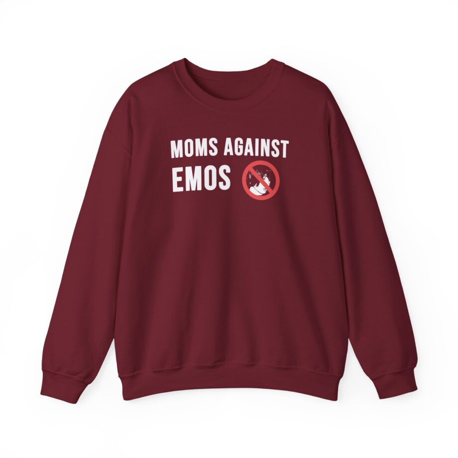 Jake & Johnnie Moms Against Emos Unisex Heavy Blend™ Crewneck Sweatshirt