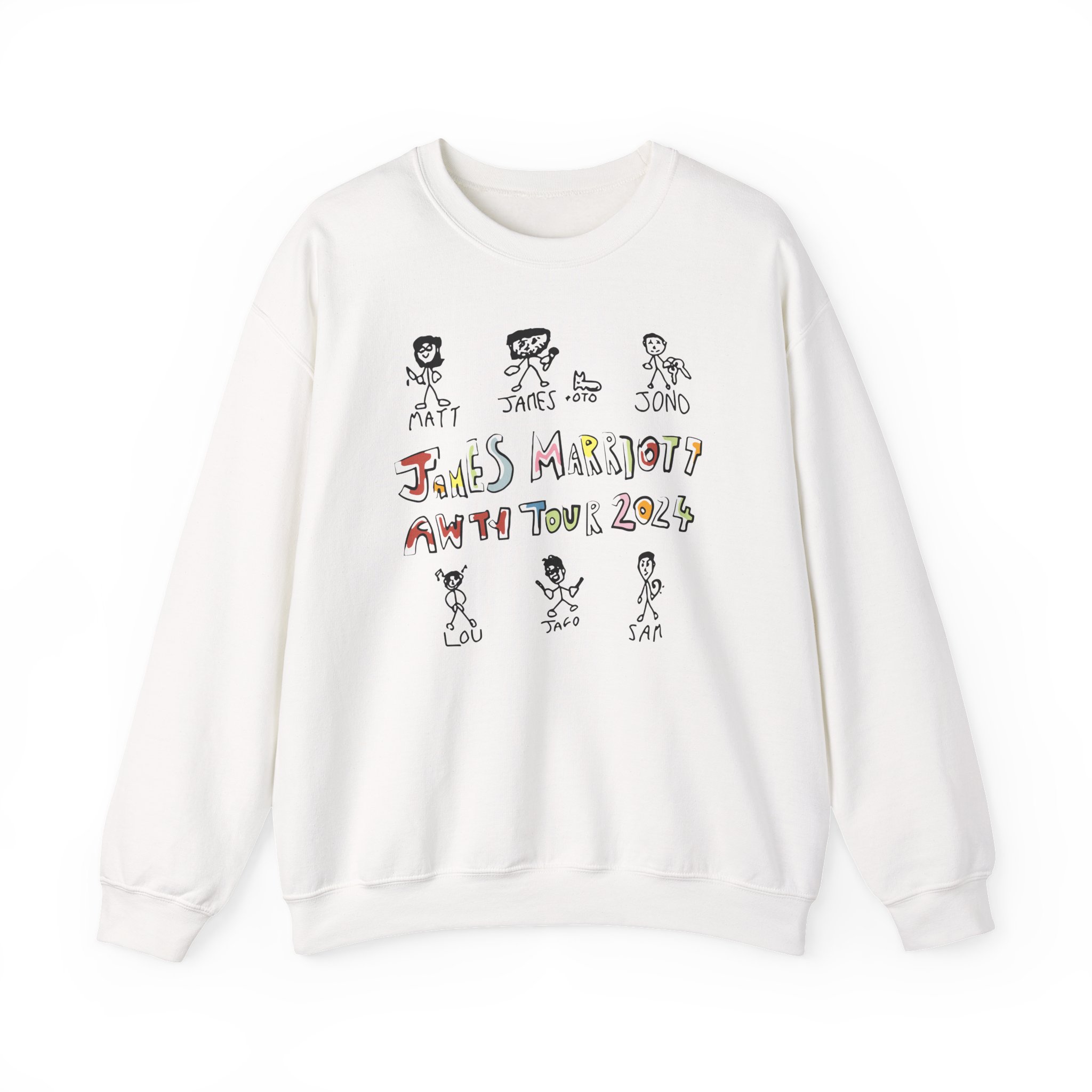 2024 James Marriott Unisex Heavy Blendâ„¢ Crewneck Sweatshirt