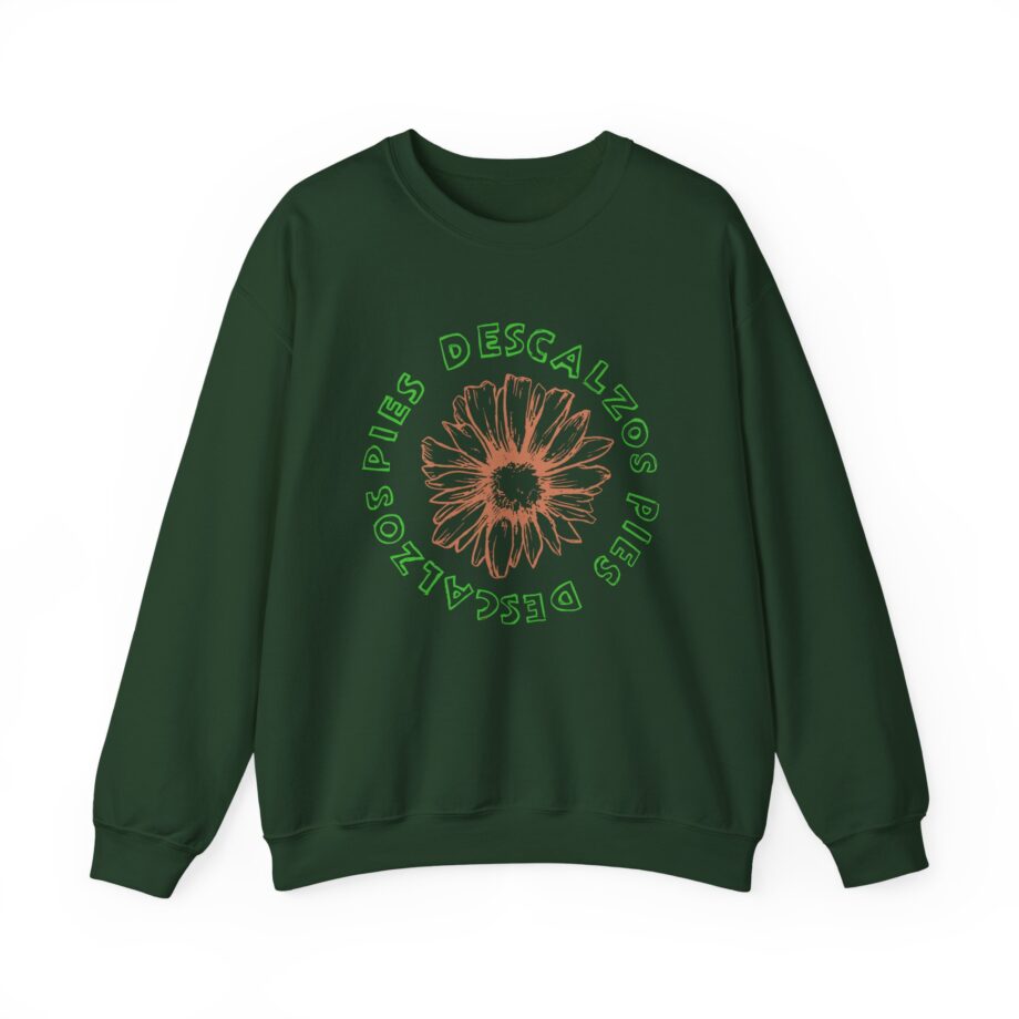 Shakira Pies Descalzos Flower Unisex Heavy Blend™ Crewneck Sweatshirt