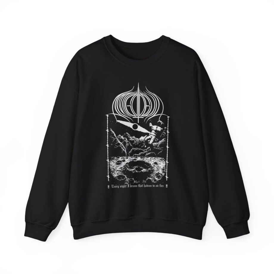 Amigo The Devil  Heavens On Fire Unisex Heavy Blend™ Crewneck Sweatshirt