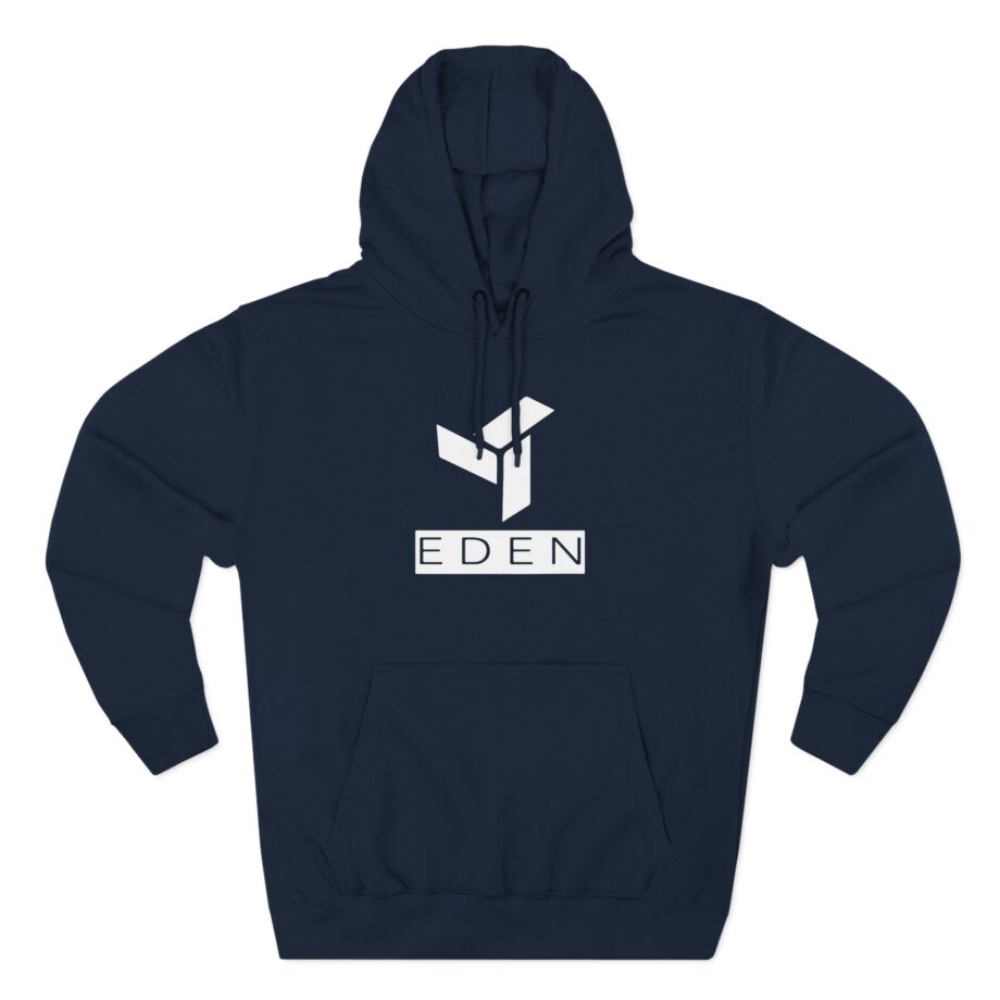 Eden Project Logo Three-Panel Fleece Hoodie