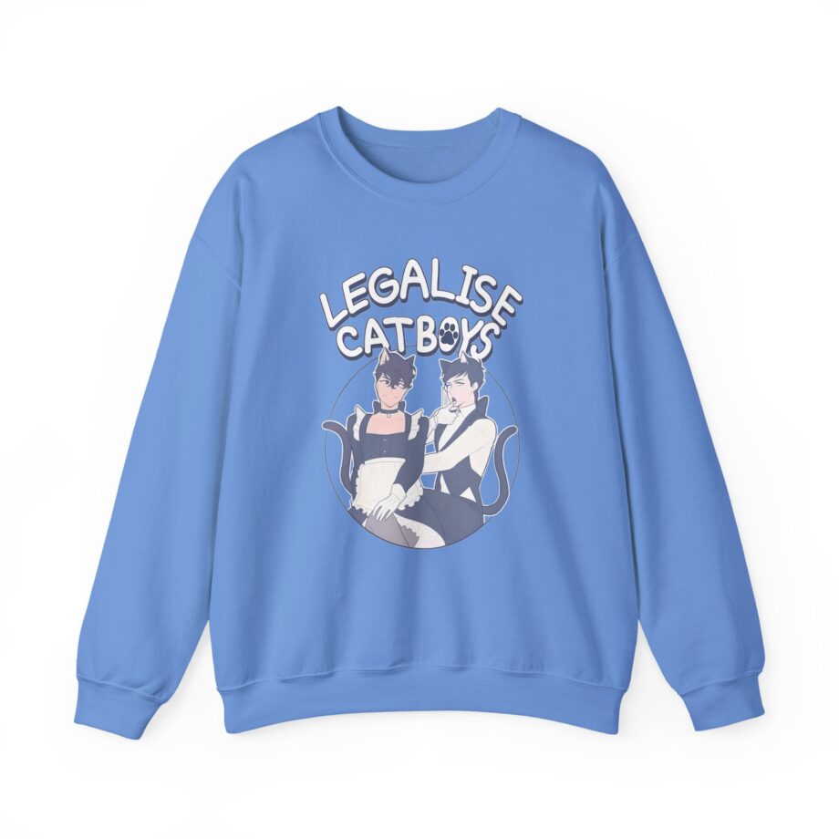 Dan and Phil Legalise Catboys Unisex Heavy Blend™ Crewneck Sweatshirt