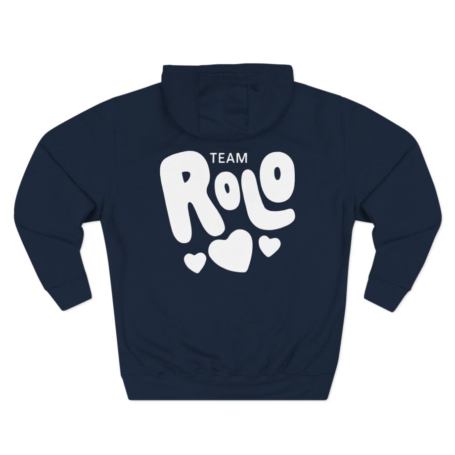 Harlow and Popcorn Stars Three-Panel Fleece Hoodie