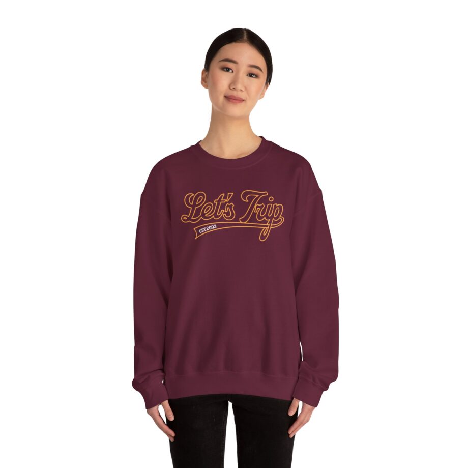 Sturniolo Let's Trip Script Unisex Heavy Blend™ Crewneck Sweatshirt