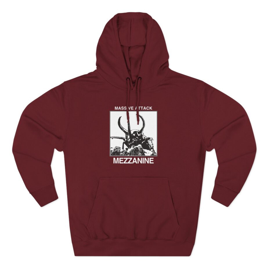Massive Attack Mezzanine Three-Panel Fleece Hoodie