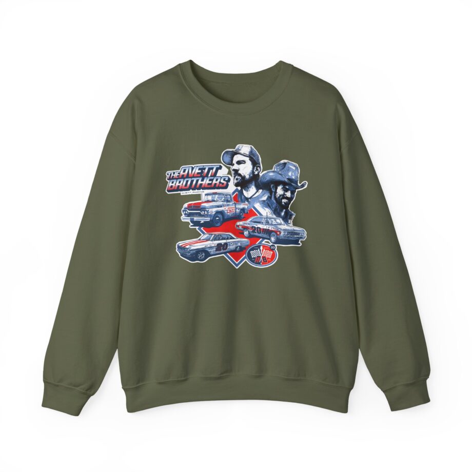Avett Brothers Vintage Car Unisex Heavy Blend™ Crewneck Sweatshirt
