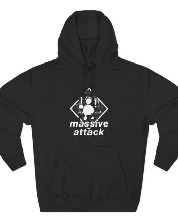 Massive Attack Three-Panel Fleece Hoodie