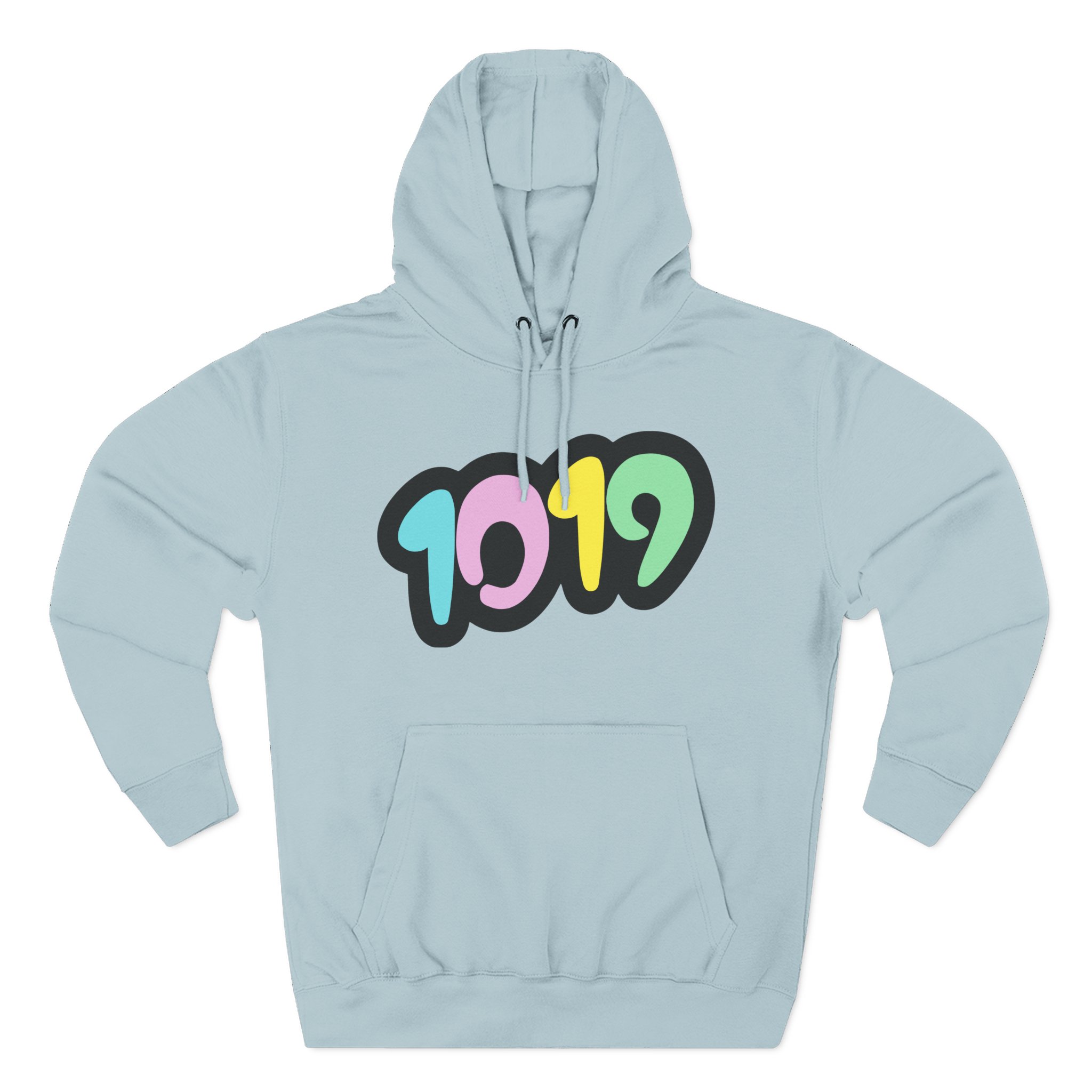 lucio 1019 Three-Panel Fleece Hoodie