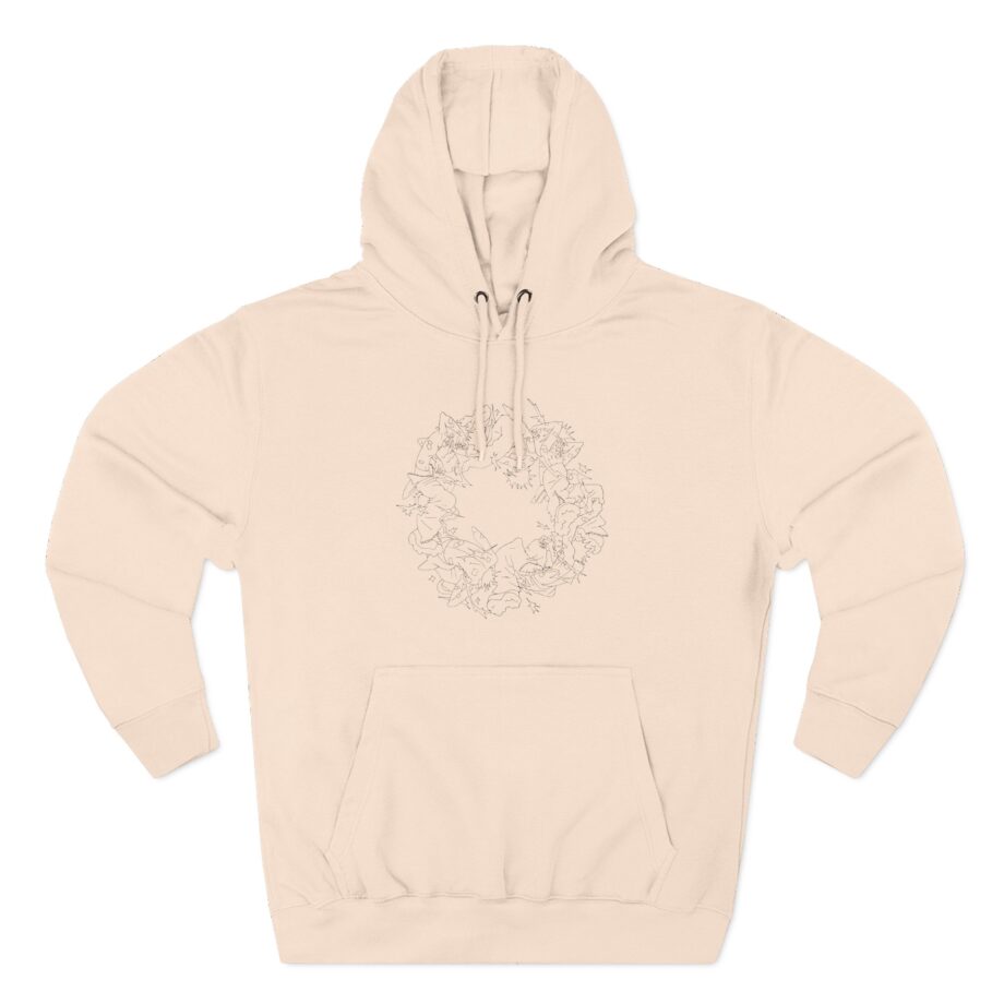 Ecco2k in the Flesh Three-Panel Fleece Hoodie