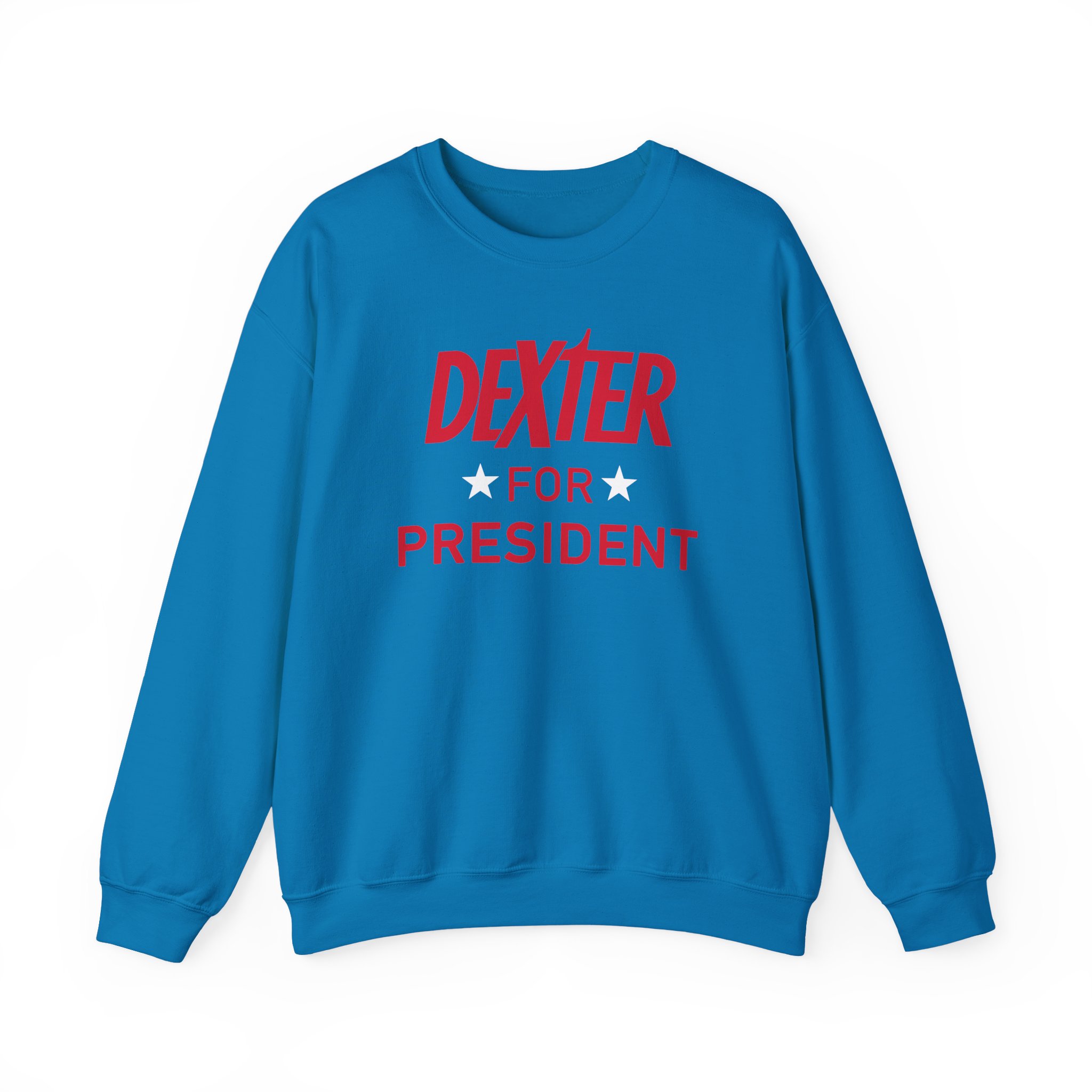 Dexter For President Unisex Heavy Blendâ„¢ Crewneck Sweatshirt