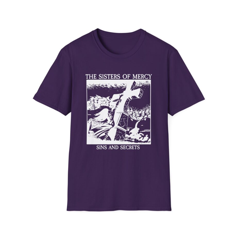 The Sisters Of Mercy Sins And Secrets Unisex Softstyle T-Shirt