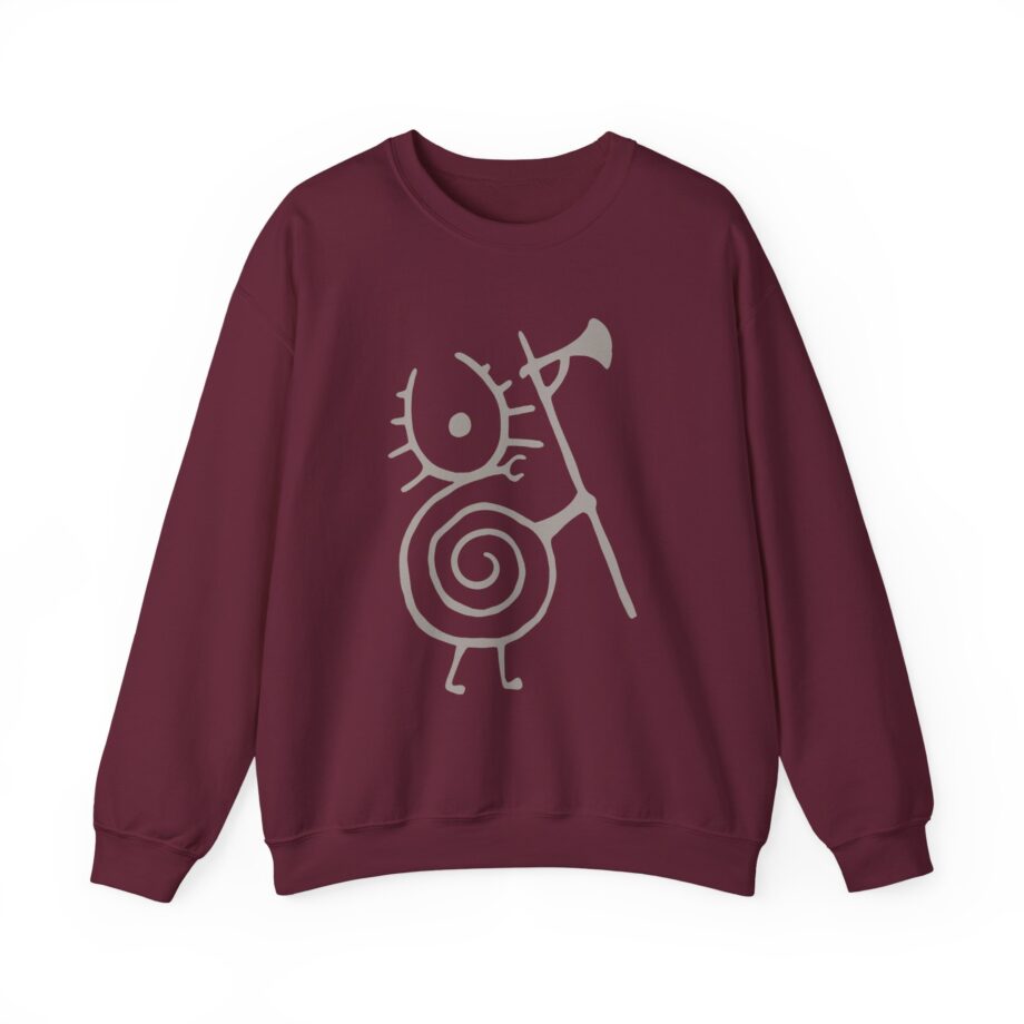 Heilung Warrior Snail Unisex Heavy Blend™ Crewneck Sweatshirt