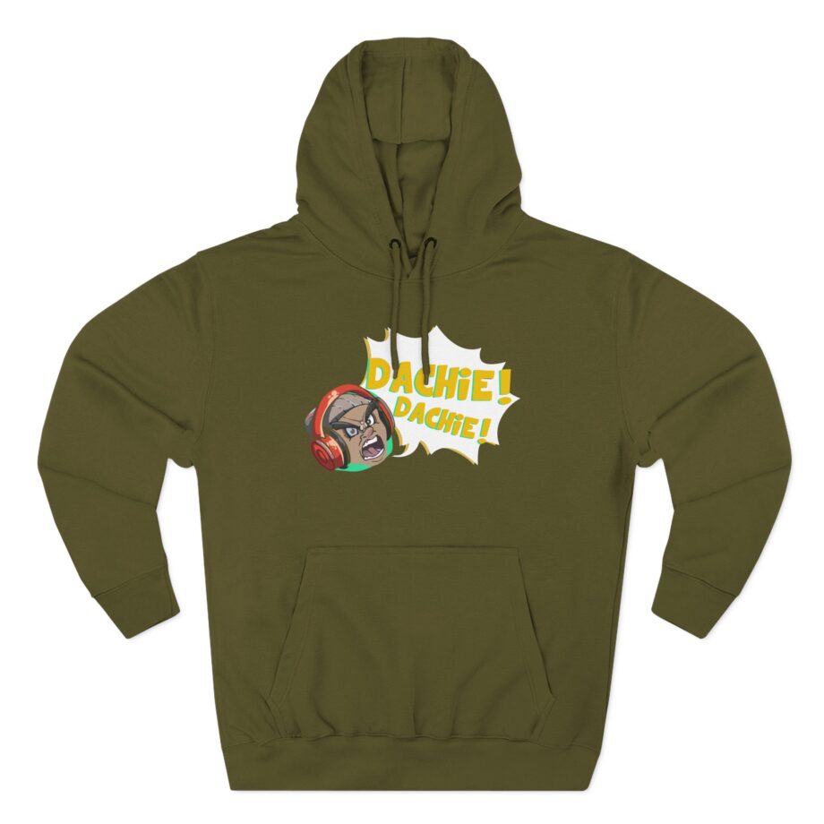 Dachie Dachie the Dashiexp Three-Panel Fleece Hoodie