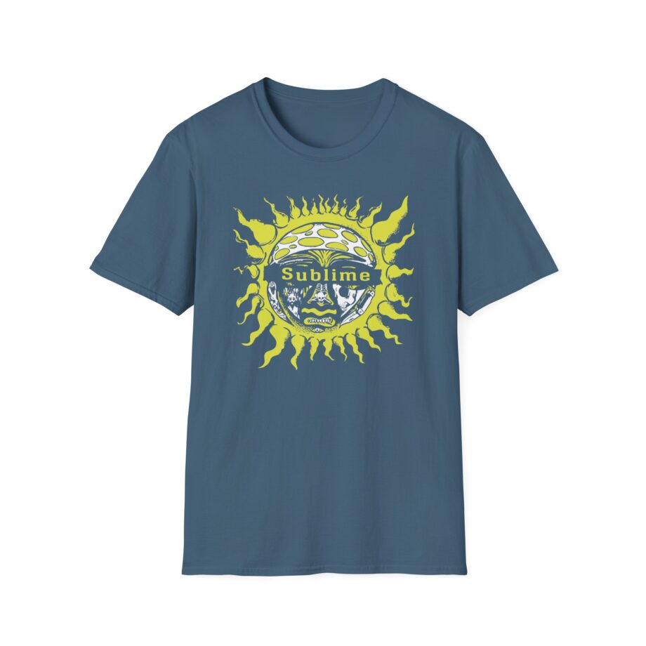Sublime Psychedelic Sun Unisex Softstyle T-Shirt