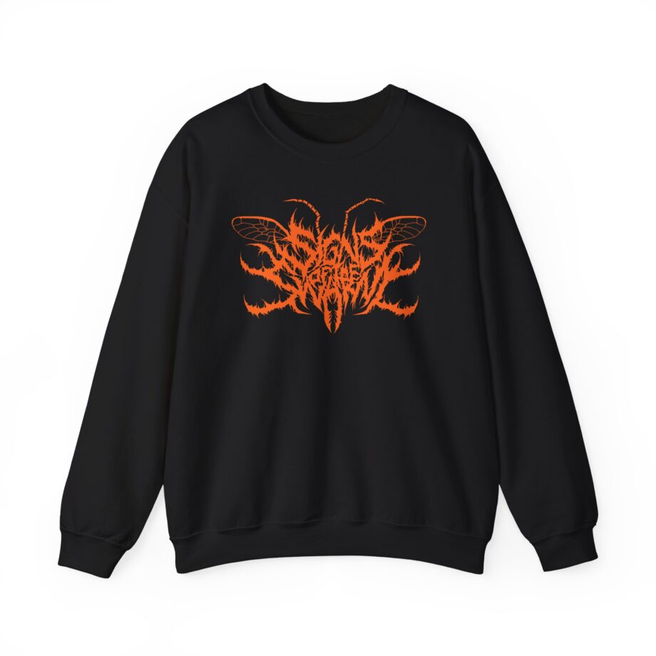 Signs of the Swarm Orange Logo Unisex Heavy Blend™ Crewneck Sweatshirt
