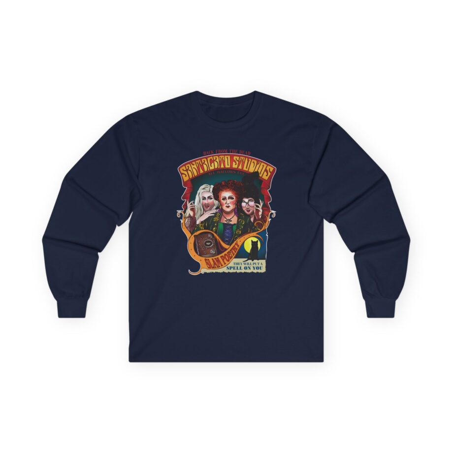 The Basement Yard Hocus Pocus Slam Poetry Unisex Ultra Cotton Long Sleeve Tee