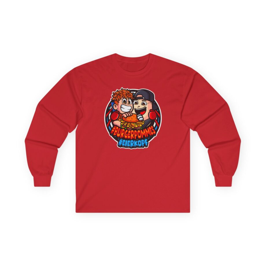 Burger Pommes eierkopf Unisex Ultra Cotton Long Sleeve Tee