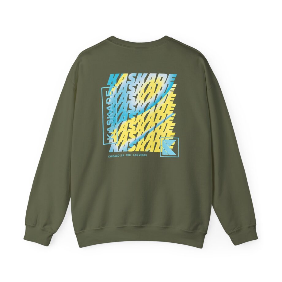 Kaskade Sky Blue Cities Unisex Heavy Blend™ Crewneck Sweatshirt