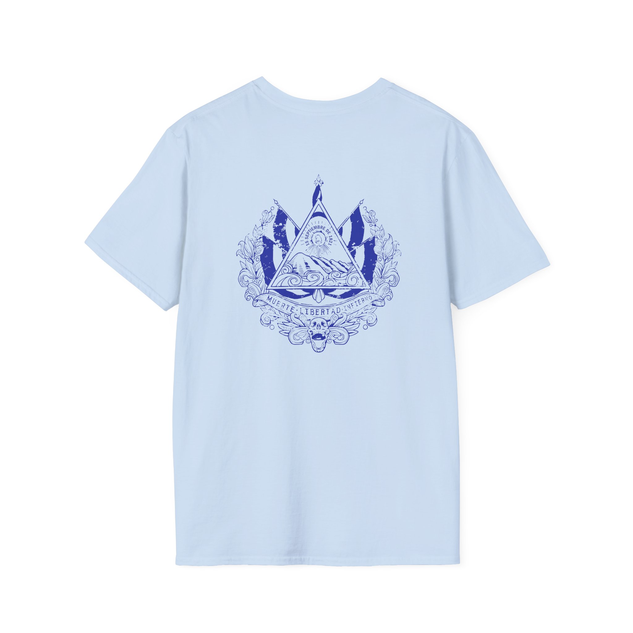 Xibalba Muerte Libertad Infierno Unisex Softstyle T-Shirt