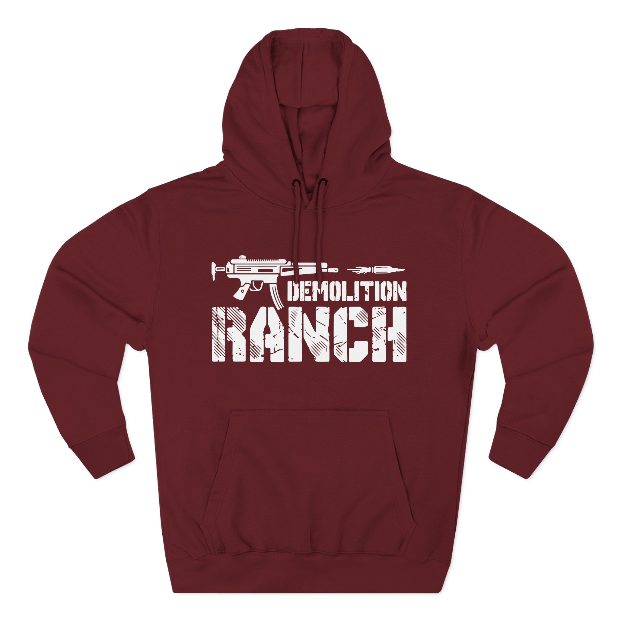 Demolition Ranch V2 Three-Panel Fleece Hoodie
