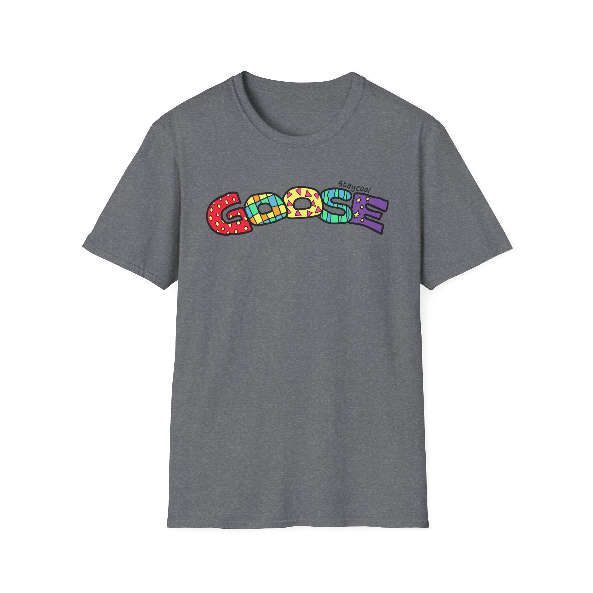 Goose x Staycool Rainbow Unisex Softstyle T-Shirt
