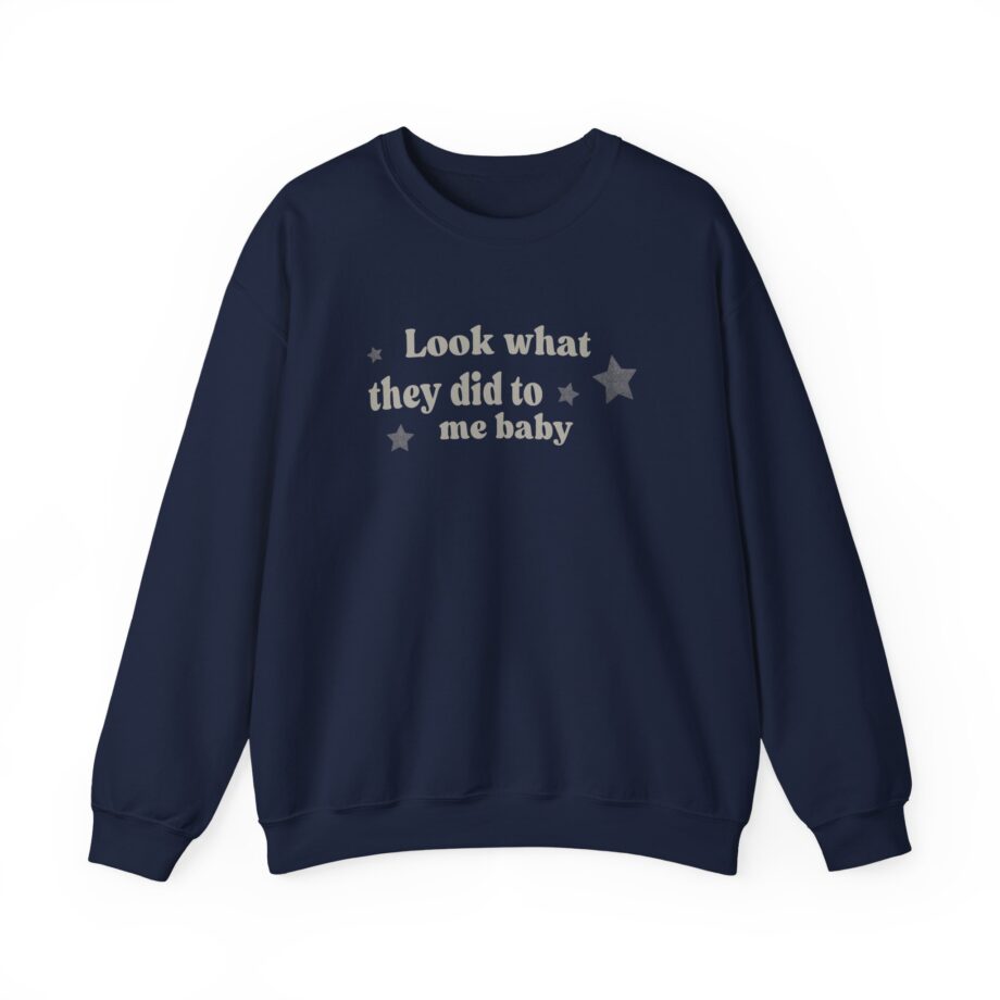Daniel Caesar 2024 Look What They Did to Me Baby Unisex Heavy Blend™ Crewneck Sweatshirt