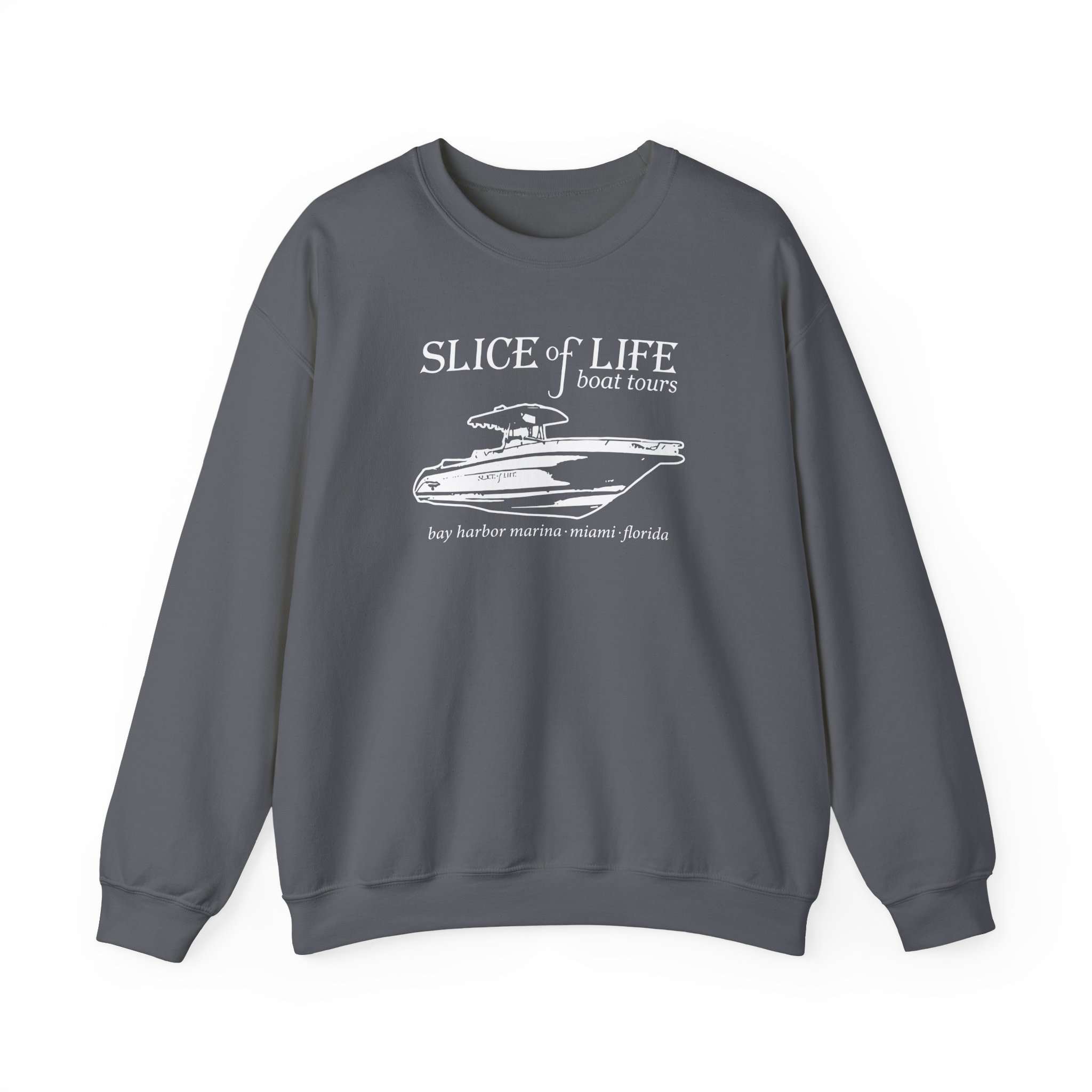 Dexter Slice of Life Boat Tours Unisex Heavy Blendâ„¢ Crewneck Sweatshirt