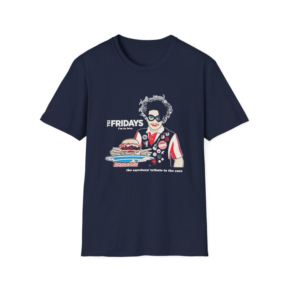 The Aquabats Tgi Fridays I'm in Love Tribute to the Cure Unisex Softstyle T-shirt