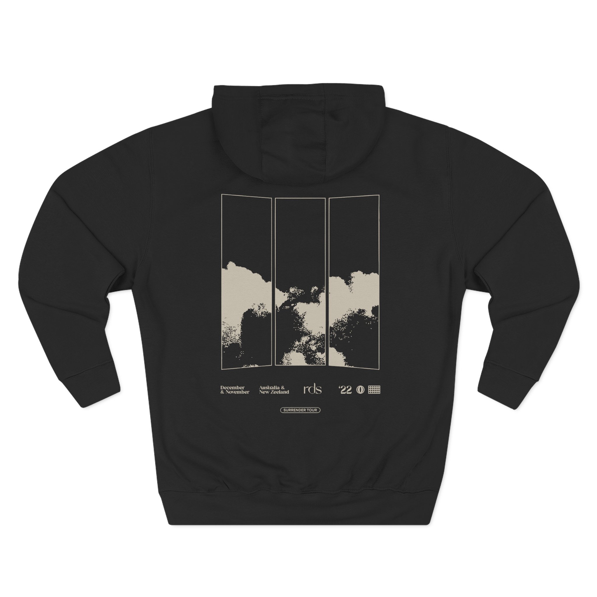 Rufus Du Sol Three-Panel Fleece Hoodie