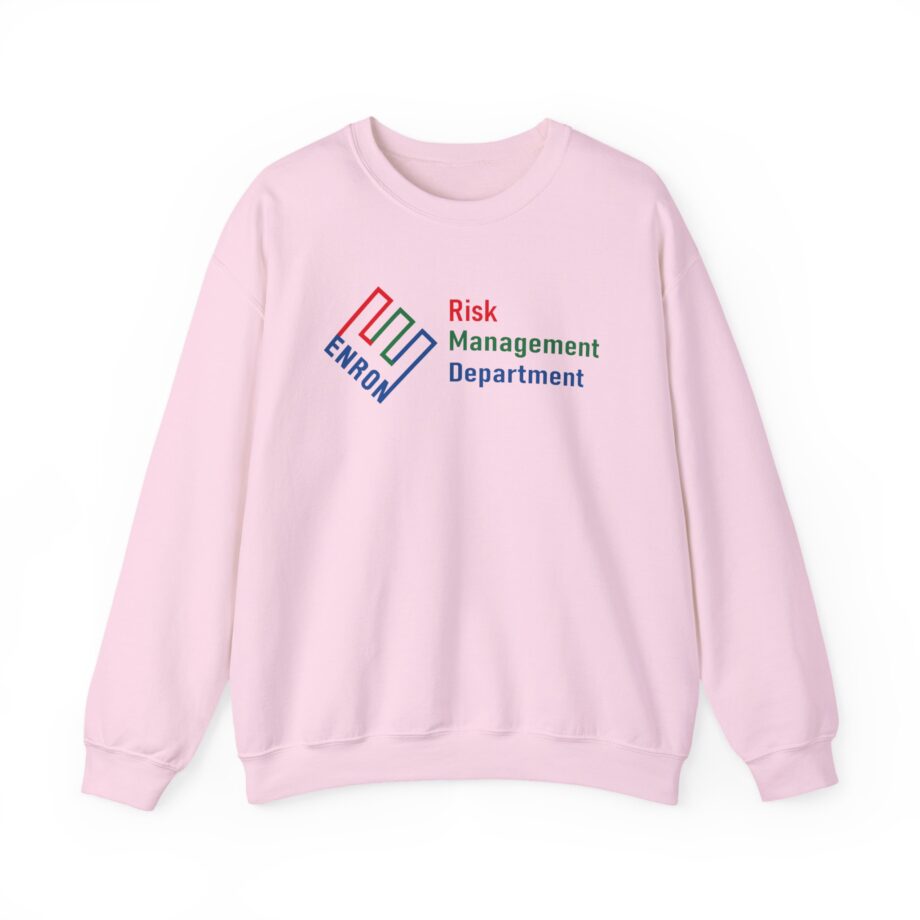 Atrioc Enron Risk Management Department Unisex Heavy Blend™ Crewneck Sweatshirt