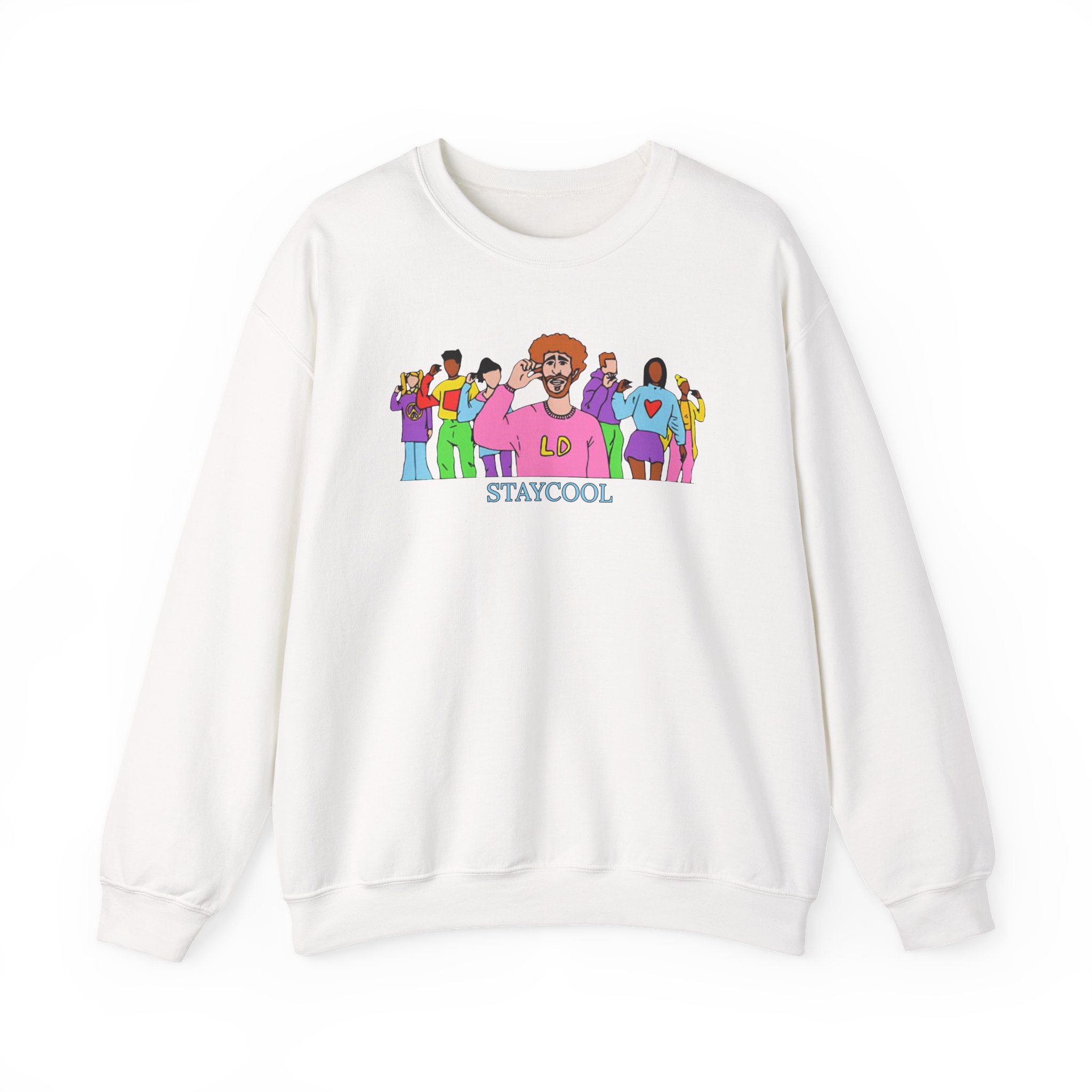 Lil Dicky Unisex Heavy Blendâ„¢ Crewneck Sweatshirt