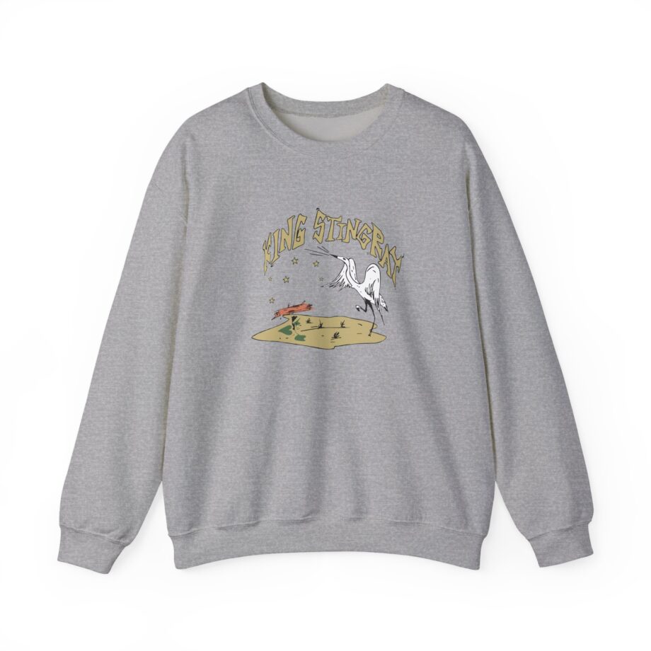 King Stingray Ivory Bird Unisex Heavy Blend™ Crewneck Sweatshirt