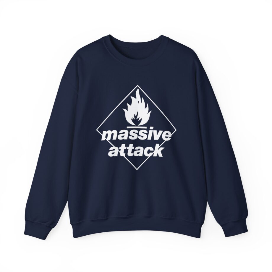 Massive Attack Blue Lines Unisex Heavy Blend™ Crewneck Sweatshirt