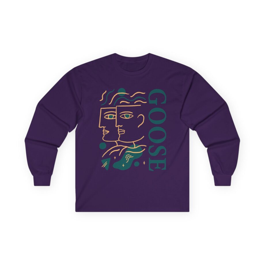 Goose Unisex Ultra Cotton Long Sleeve Tee