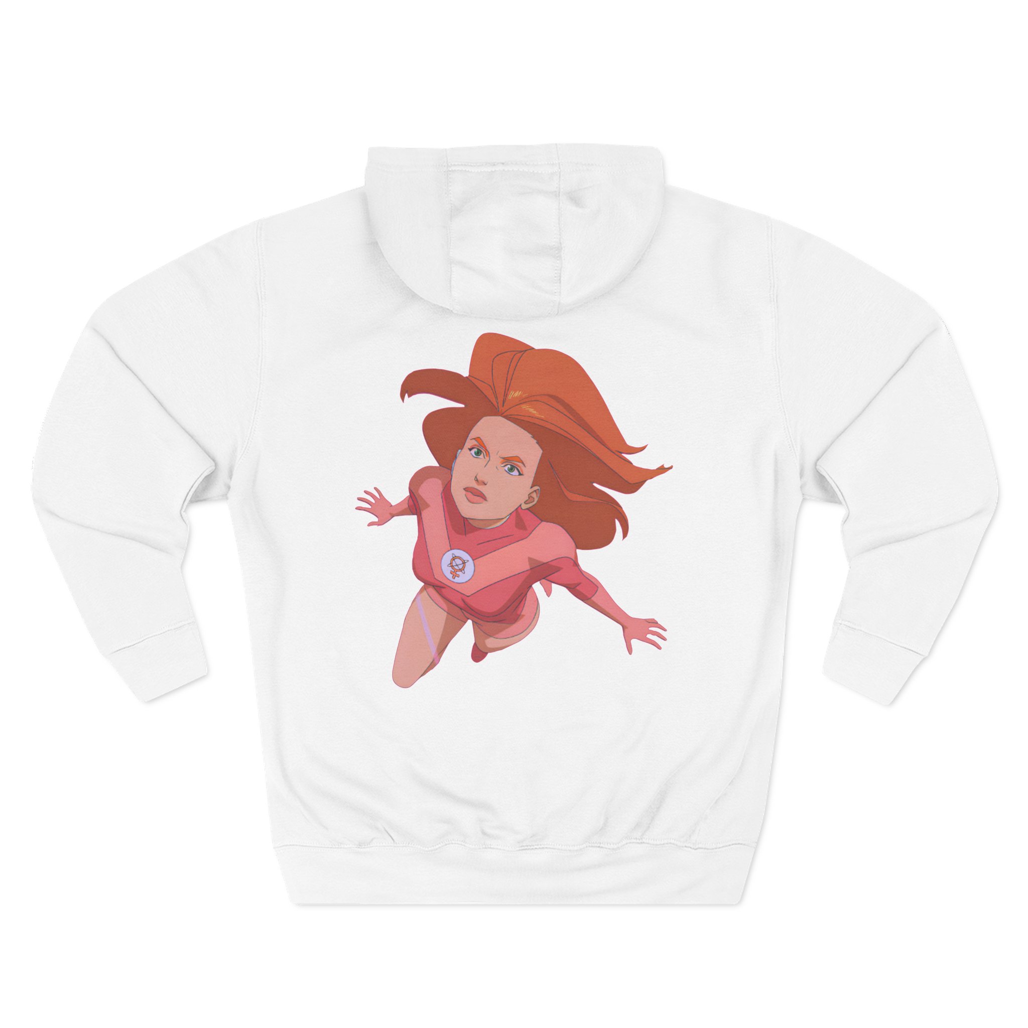 Samantha Eve Three-Panel Fleece Hoodie