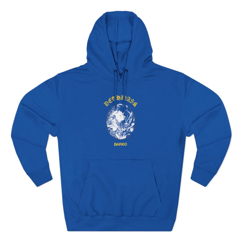 Darko Mallet Hooded Three-Panel Fleece Hoodie