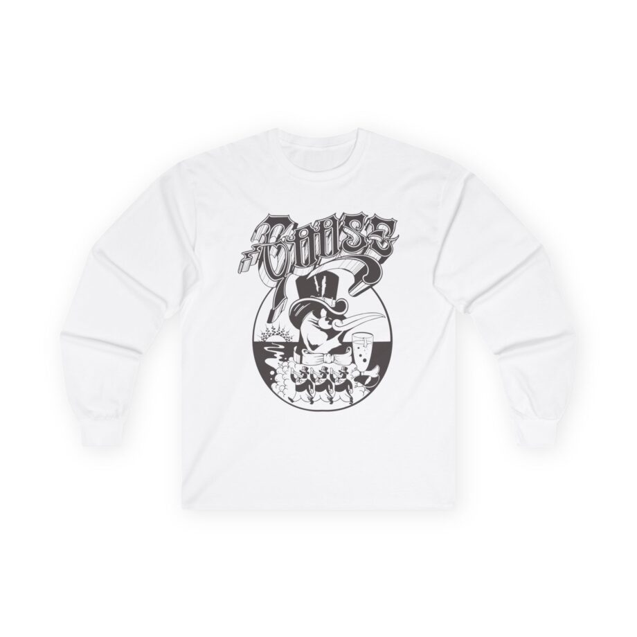 Goose Unisex Ultra Cotton Long Sleeve Tee