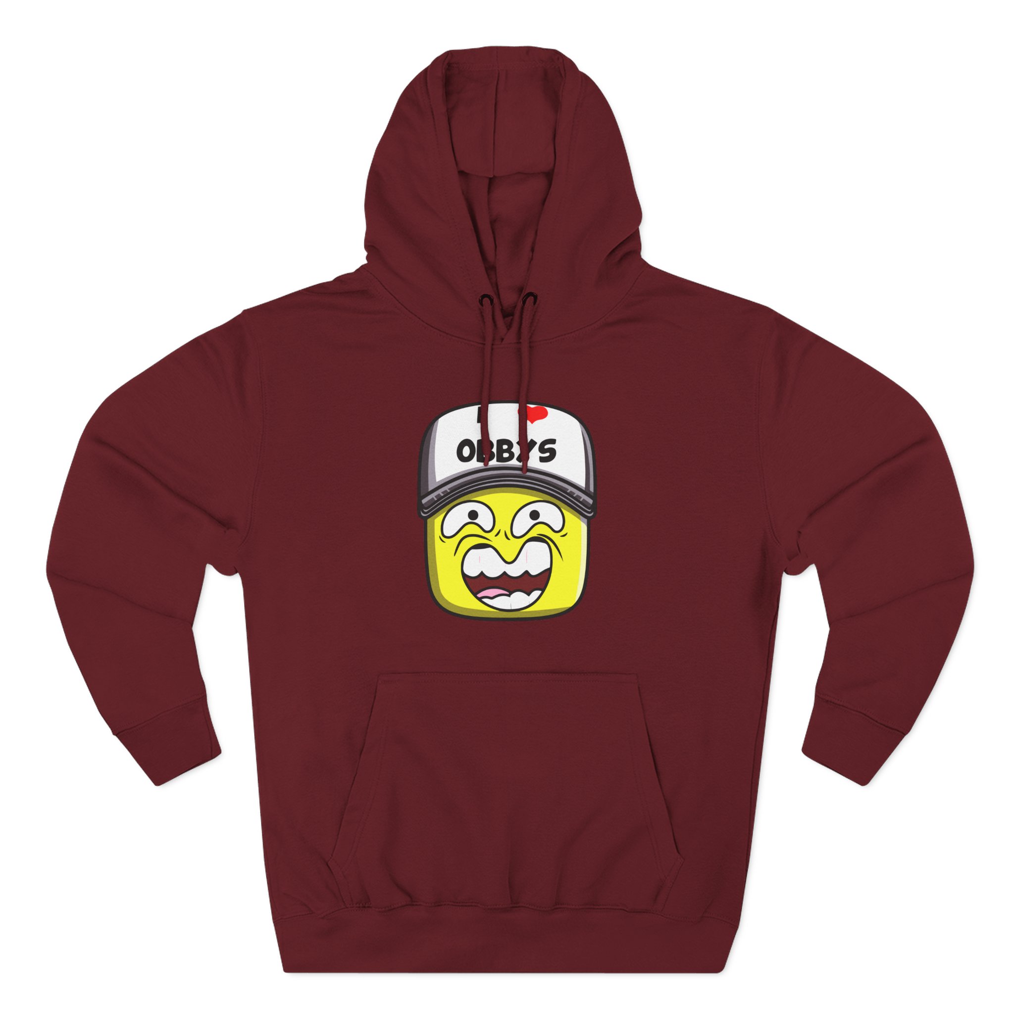 Riderkoo Three-Panel Fleece Hoodie