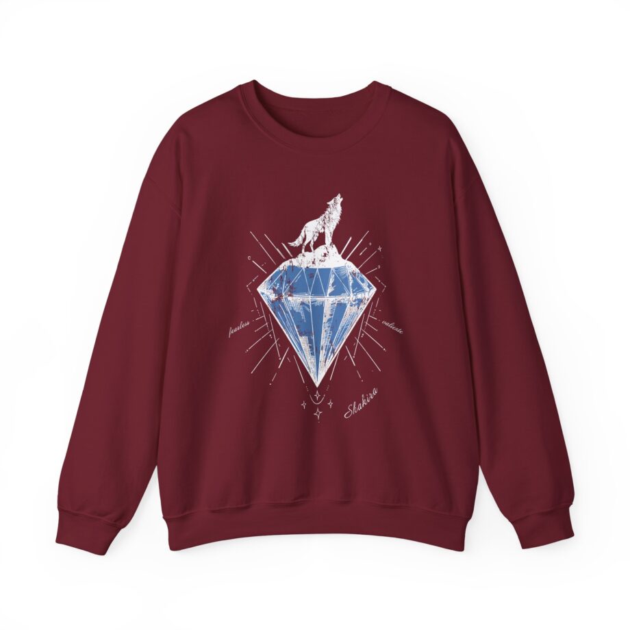 Shakira Diamond Wolf Unisex Heavy Blend™ Crewneck Sweatshirt
