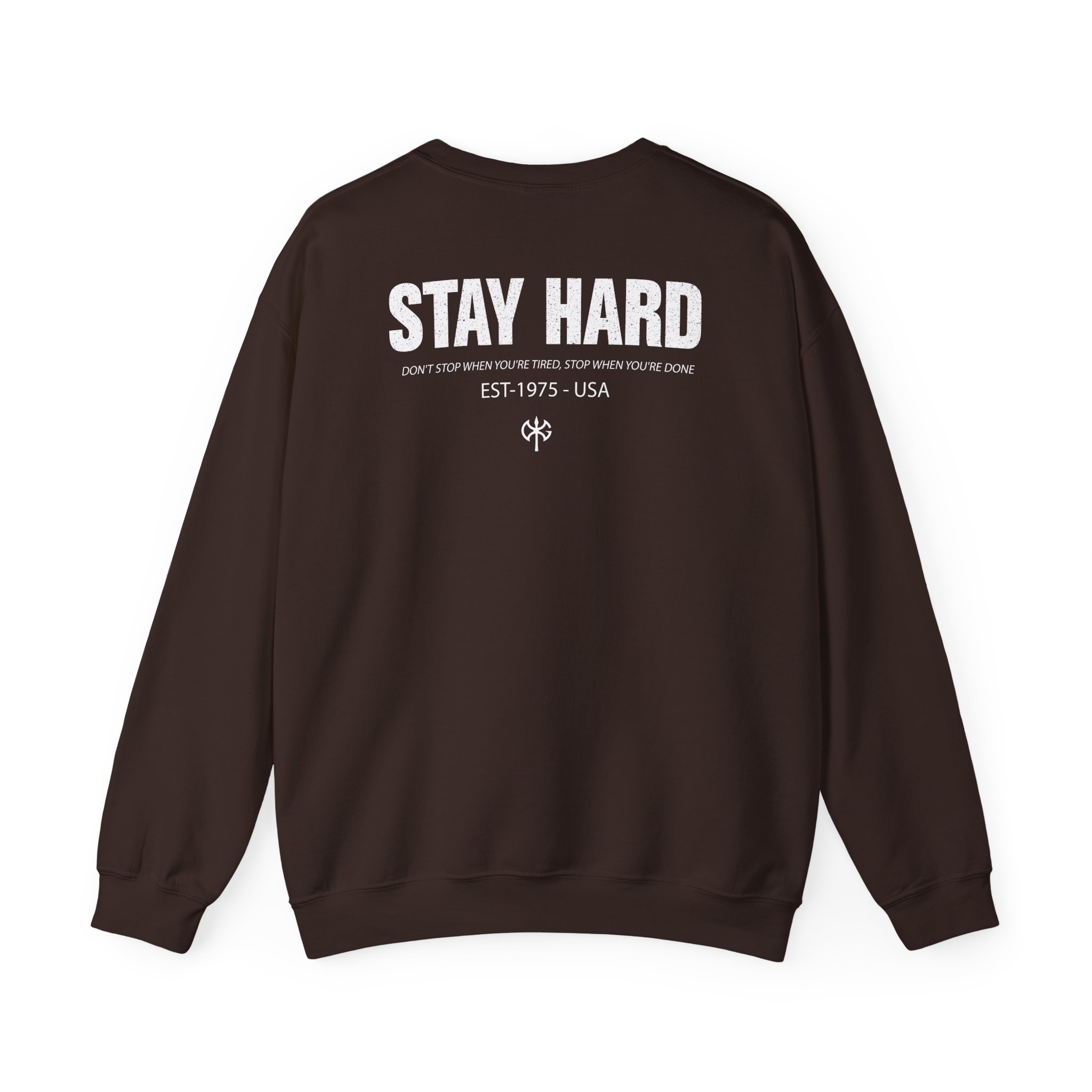 David Goggins  Stay Hard Unisex Heavy Blendâ„¢ Crewneck Sweatshirt