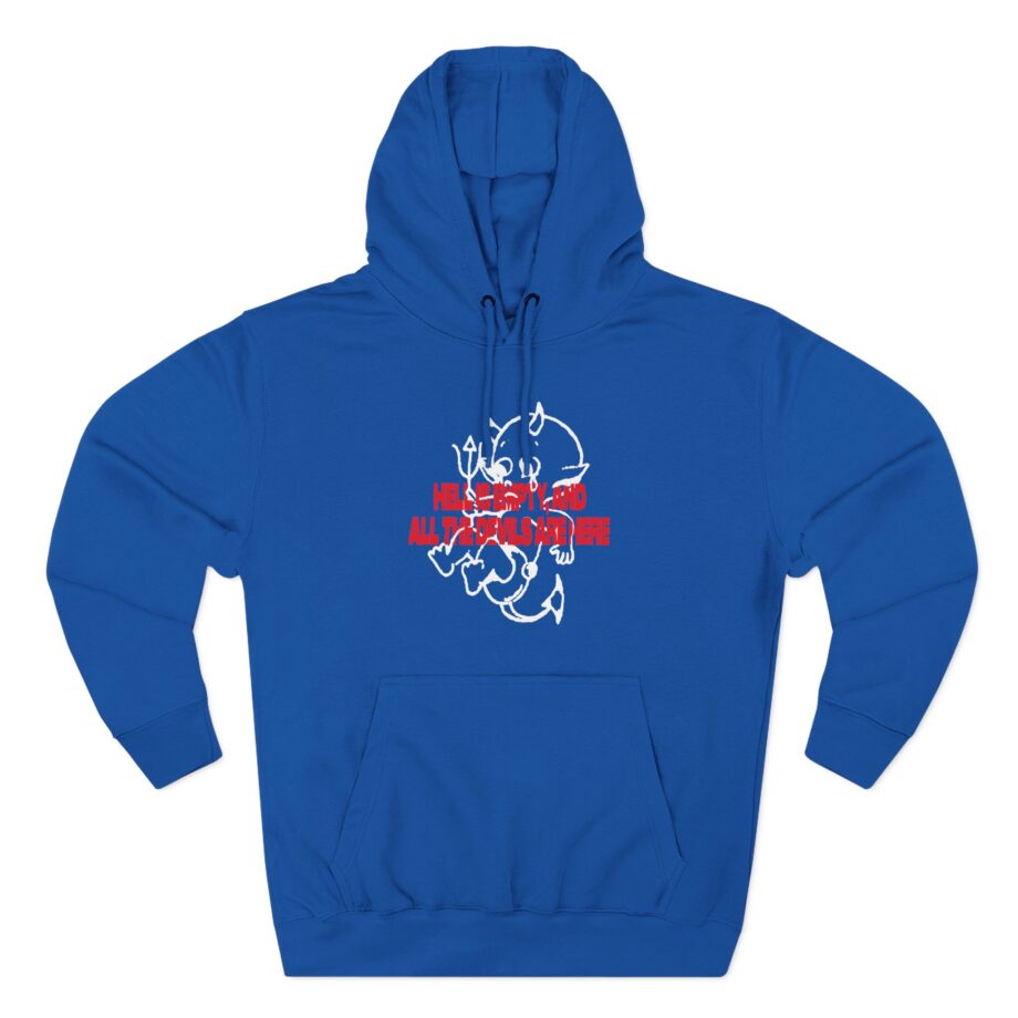 Slowthai Hell is Empty and All the Devils Are Here Three-Panel Fleece Hoodie