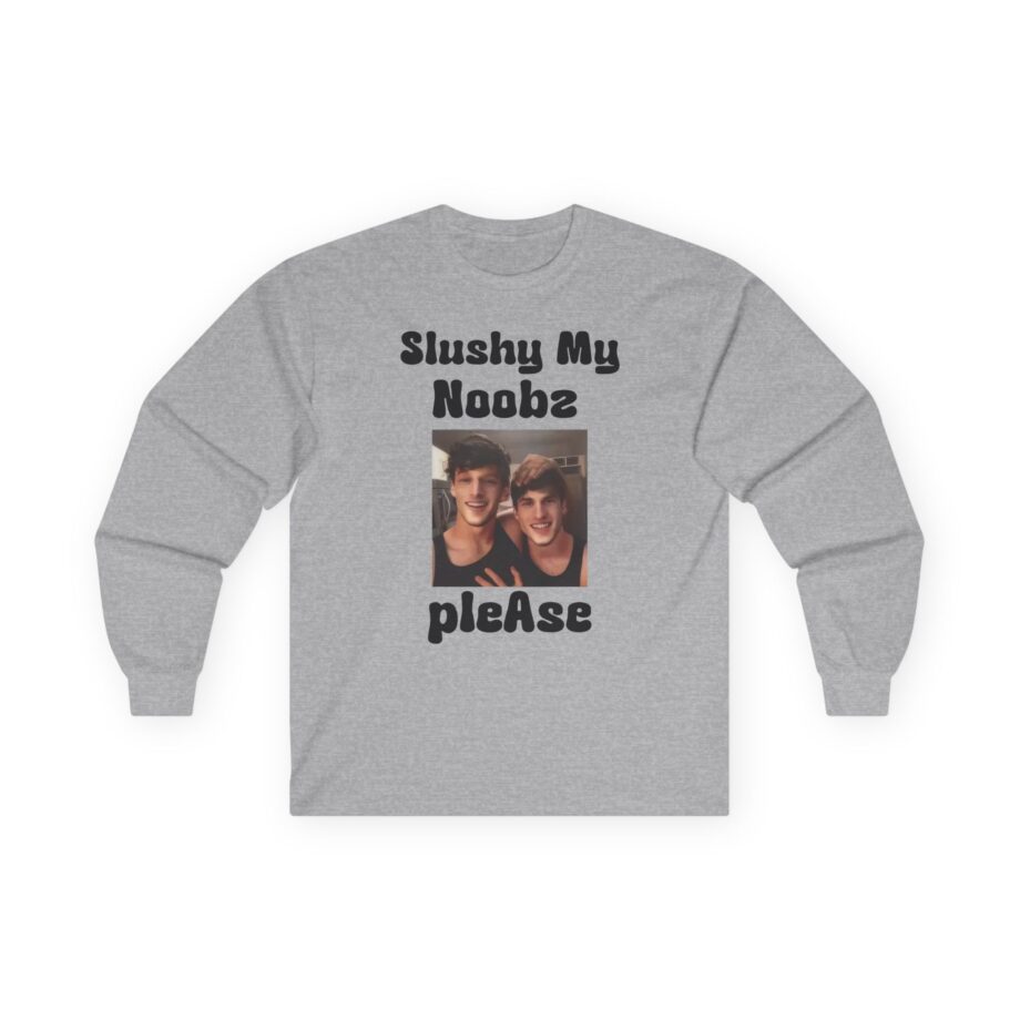 Slushy Noobz Martin and Hamzah Comedy Unisex Ultra Cotton Long Sleeve Tee