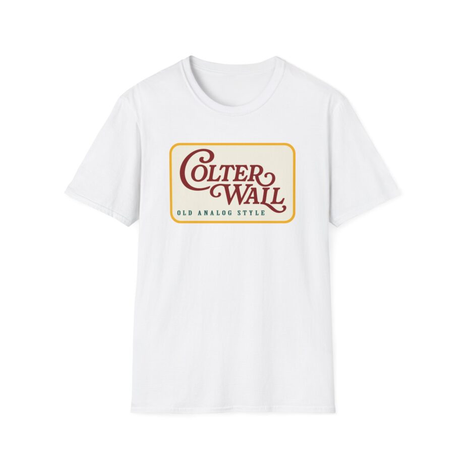 Colter Wall Old Analog Style Unisex Softstyle T-Shirt