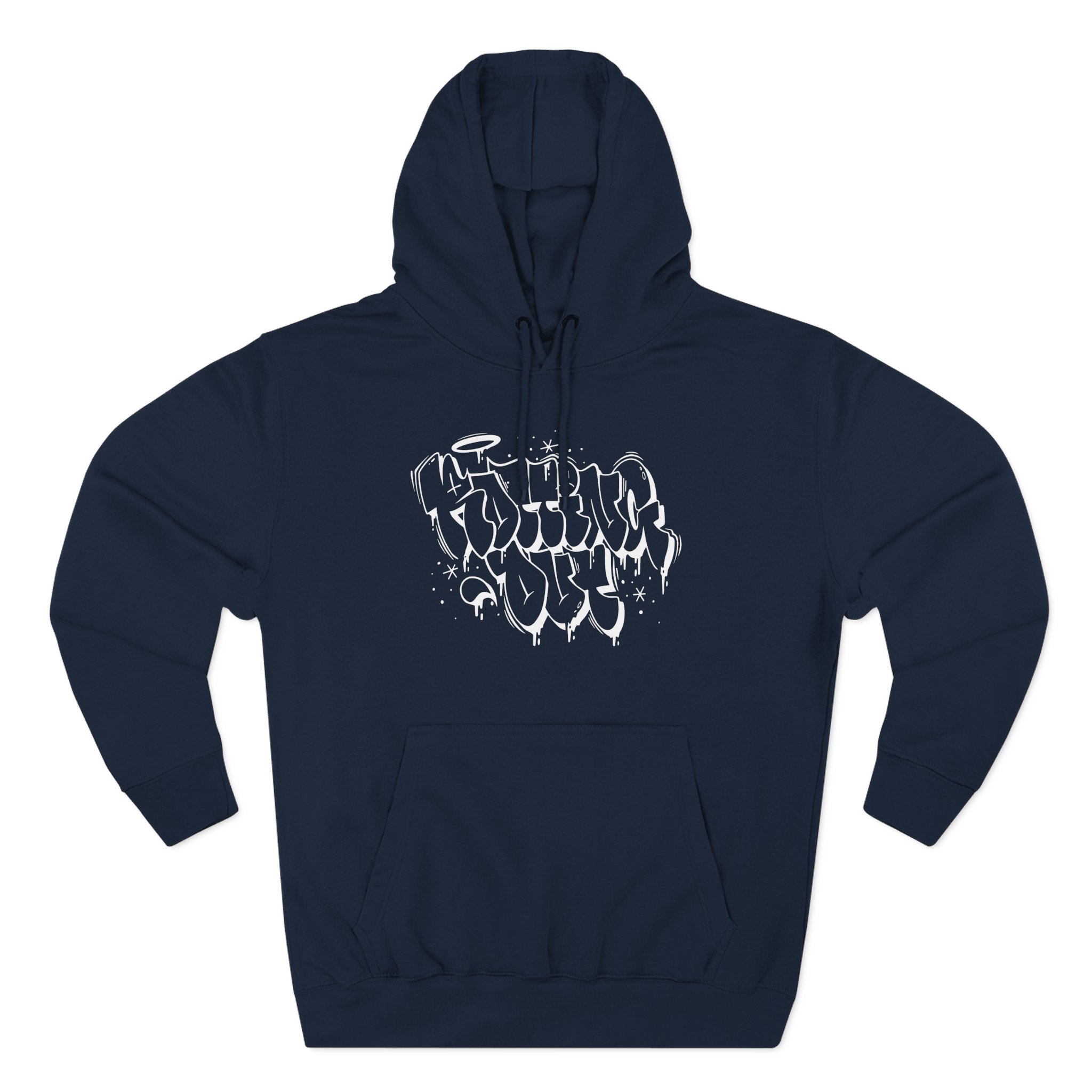 Rotting Out Swallowed by the Streets Three-Panel Fleece Hoodie