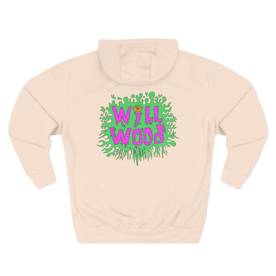 Will Wood Death of the Author Three-Panel Fleece Hoodie